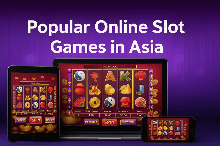 Know The Online Slot Games That Are Super Popular in Asia